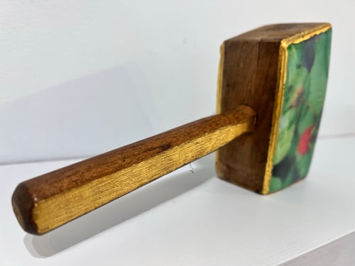 Image of Purple Thistle Mallet- Liz Barick Fall