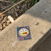 Image 1 of rock fact sticker