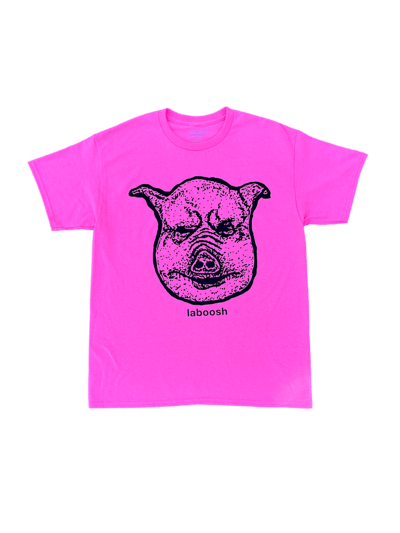 Image of pig head tee