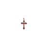 14K Ruby cross 
