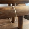 Rustic Hammered Bangle