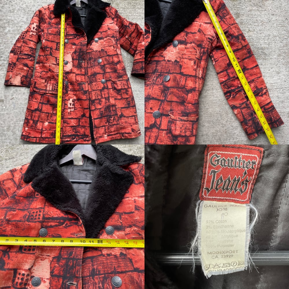 Image of Vintage 1997 Jean Paul Gaultier "Fight Racisim" Jacket