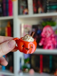 Image 5 of Clickers calabazas Halloween naranjas 
