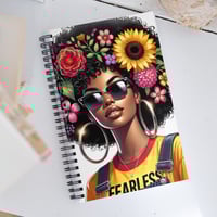 it girl Spiral notebook