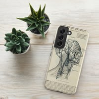 Image 10 of Antique Anatomical Illustration Veins of the Human Head Tough case for Samsung®