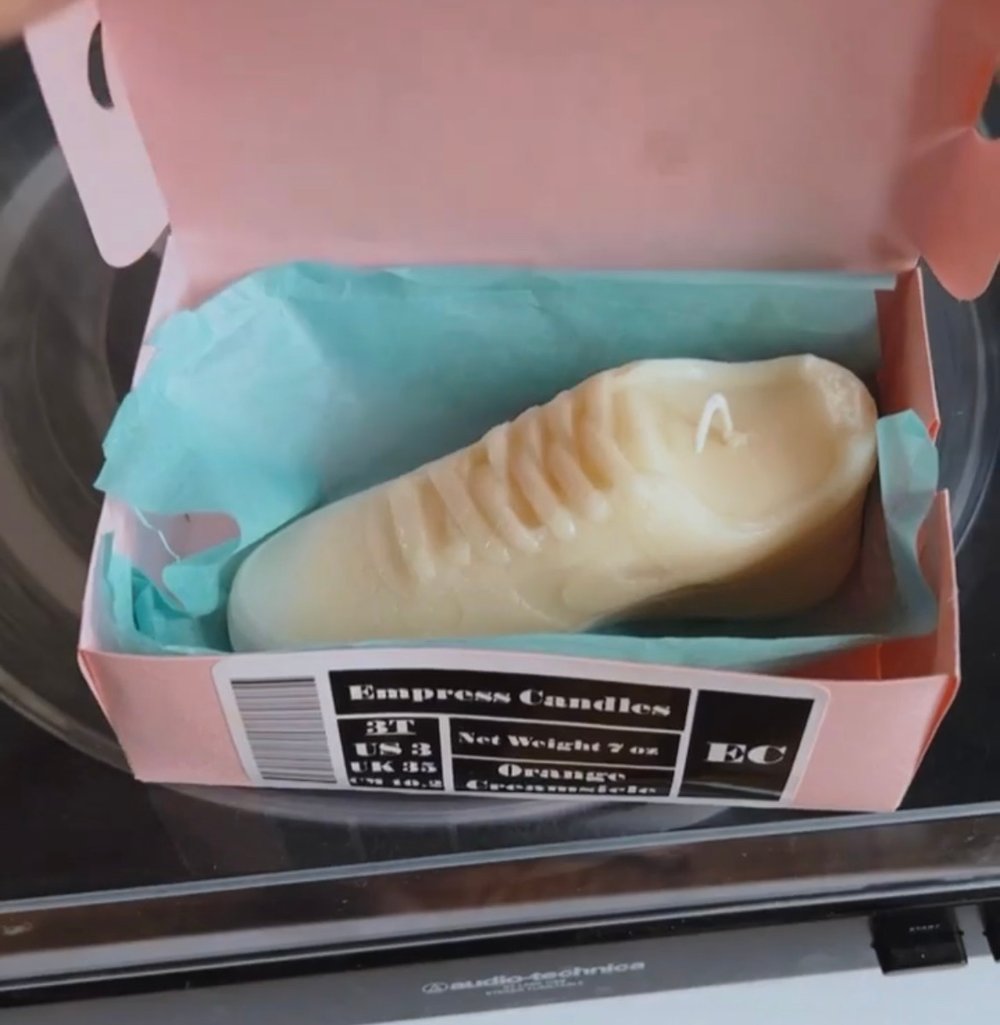 Toddler Sneaker Candle