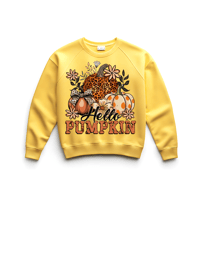 Image 4 of Hello Pumkin Sweatshirt 