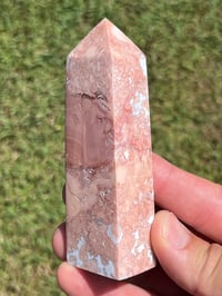 Image 4 of Pink Petal Agate Tower #2464