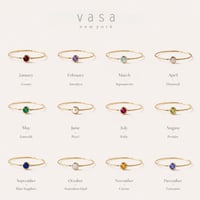 Image 15 of Little Birthstone Ring