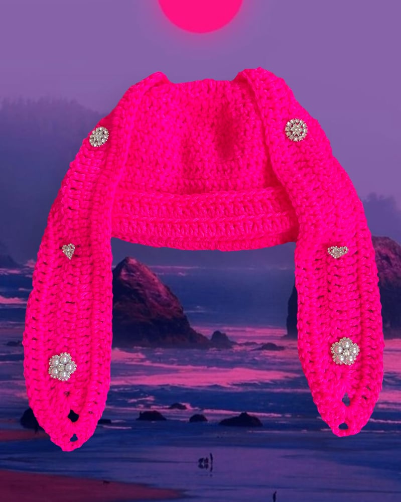 Image of LUXE BUNNY EAR BEANIE