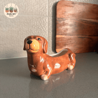 Dachshund Planter Pot