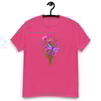 Image 10 of Unisex classic tee, Dragonfly Wildflower Bouquet Tee