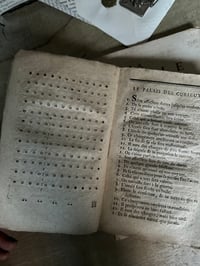 Image 6 of Livre divinatoire le Palais des curieux,  l’algèbre et le sort, et livre des songes, vers 1790!