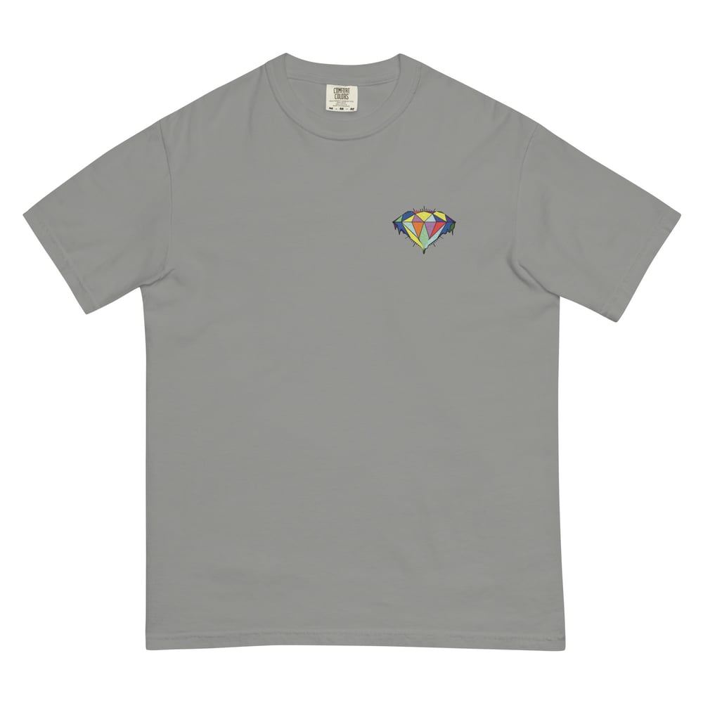 Image of embroidered logo tshirt