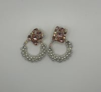 Image 5 of Beaded diamond earring