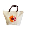 Sun Flower Embroidered Tote bag