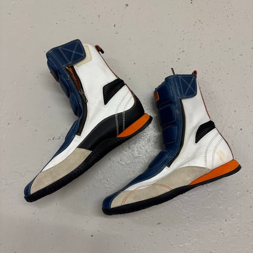 Image of 2000s Hugo Boss Biker Boots, Size 44 - UK 10