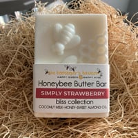 Image 1 of Simply Strawberry Honeybee Butter Bar