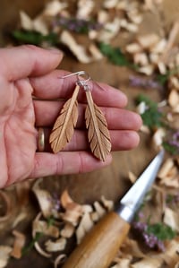 Image 11 of Feather ~ Earrings 