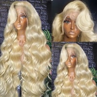 Image 3 of 613 Body wave 13x4 HD Frontal Wig 