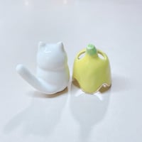 Image 5 of Banana Cat Ceramic Figurine 3 