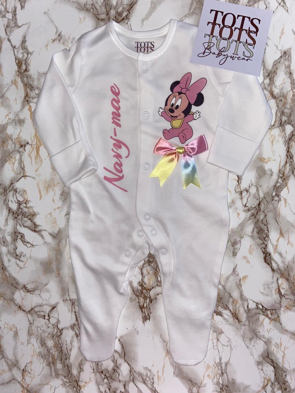 Minnie Mouse Sleepsuit