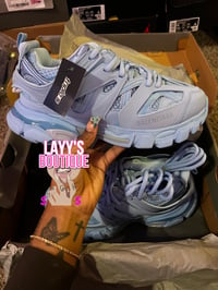 Image 1 of Baby Blue Balenciaga Tracks