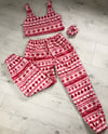 multiple prints* Cosy Christmas loungewear set 