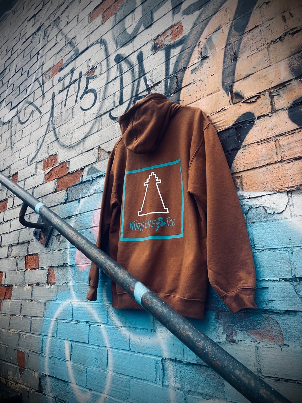 Image of Brown Box Hoody