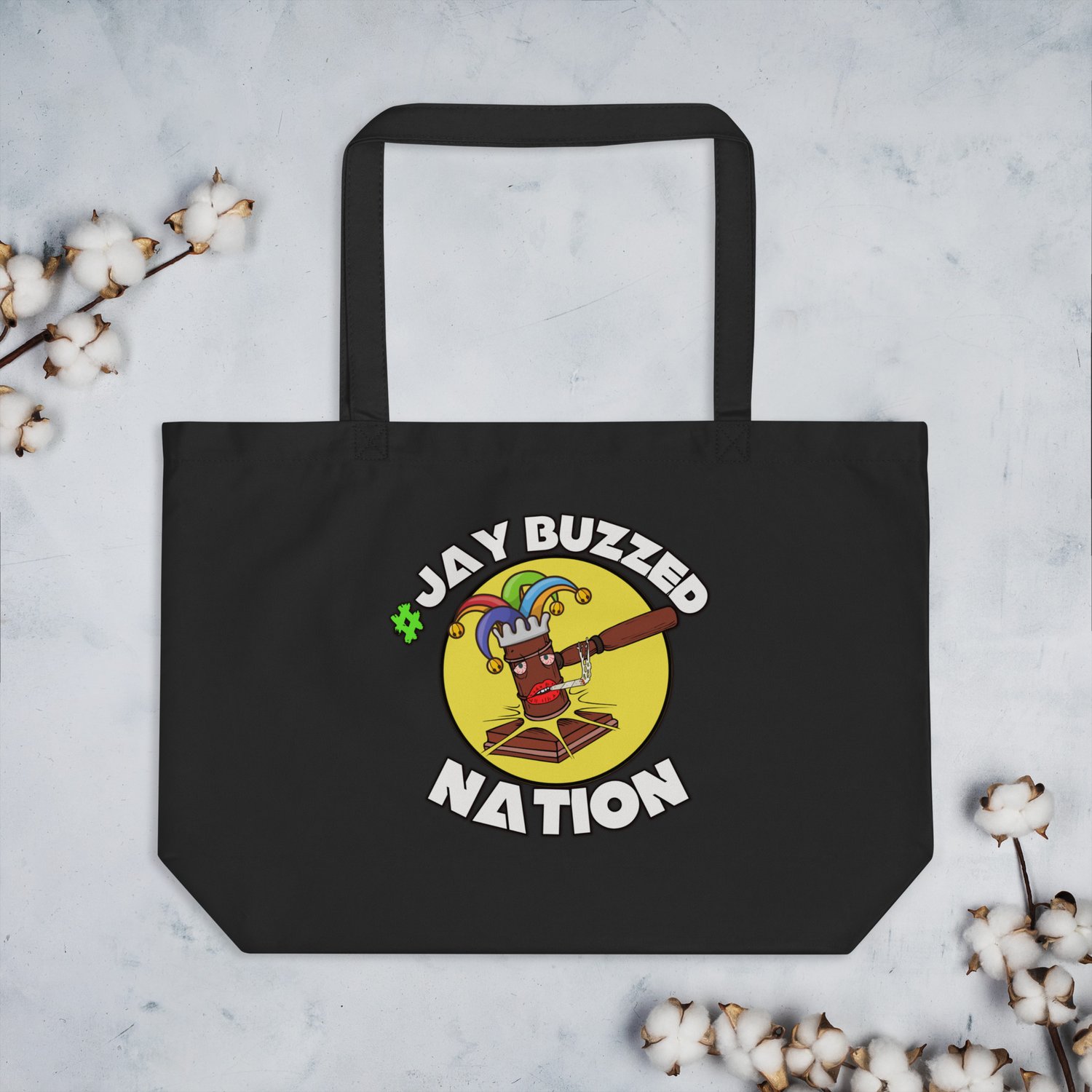 #jaybuzzednation Tote