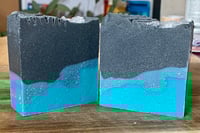 Image 3 of [NEW] Black Sands and Sea Salt Soap [Nut Ingredient Free]