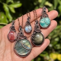 Image 4 of Mini Moonstone Moon 🌙🤍