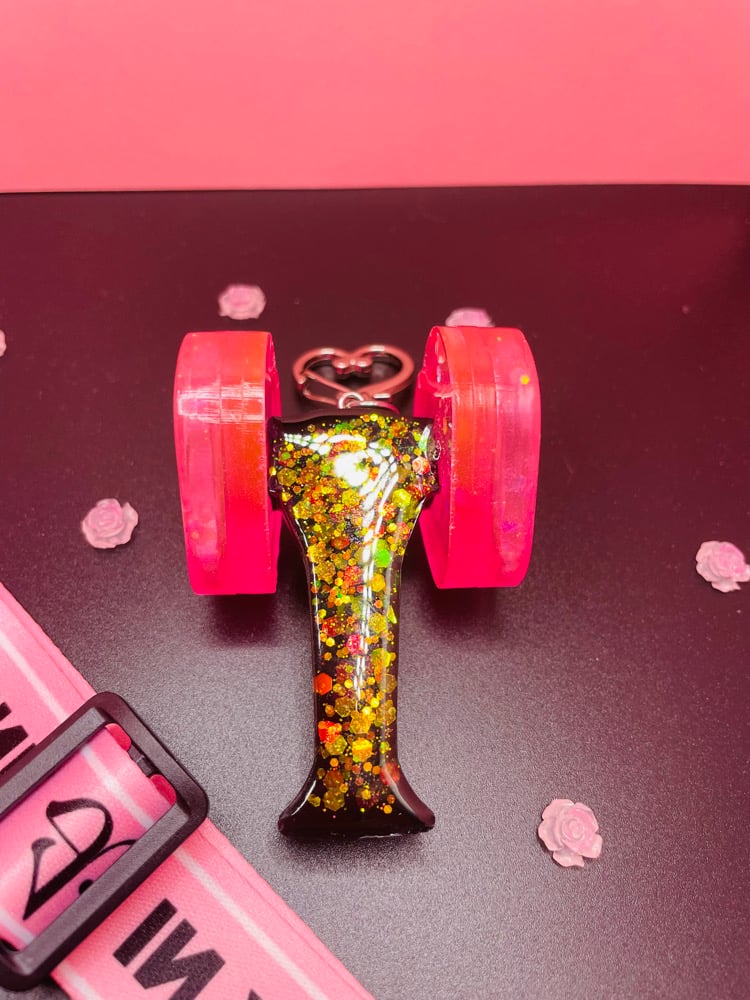 Image of BP Glow in the Dark Shaker Keychain