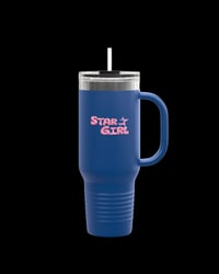 Blue “StarGirl” 40oz Insulated Tumbler