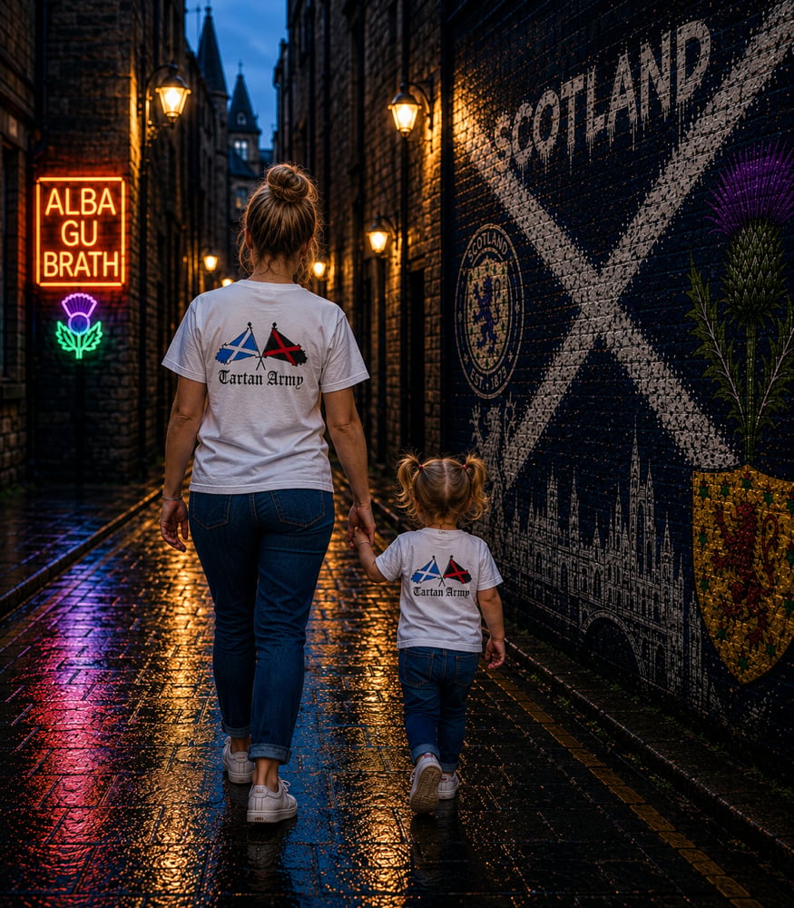 Image of Scotland world cup T-shirt