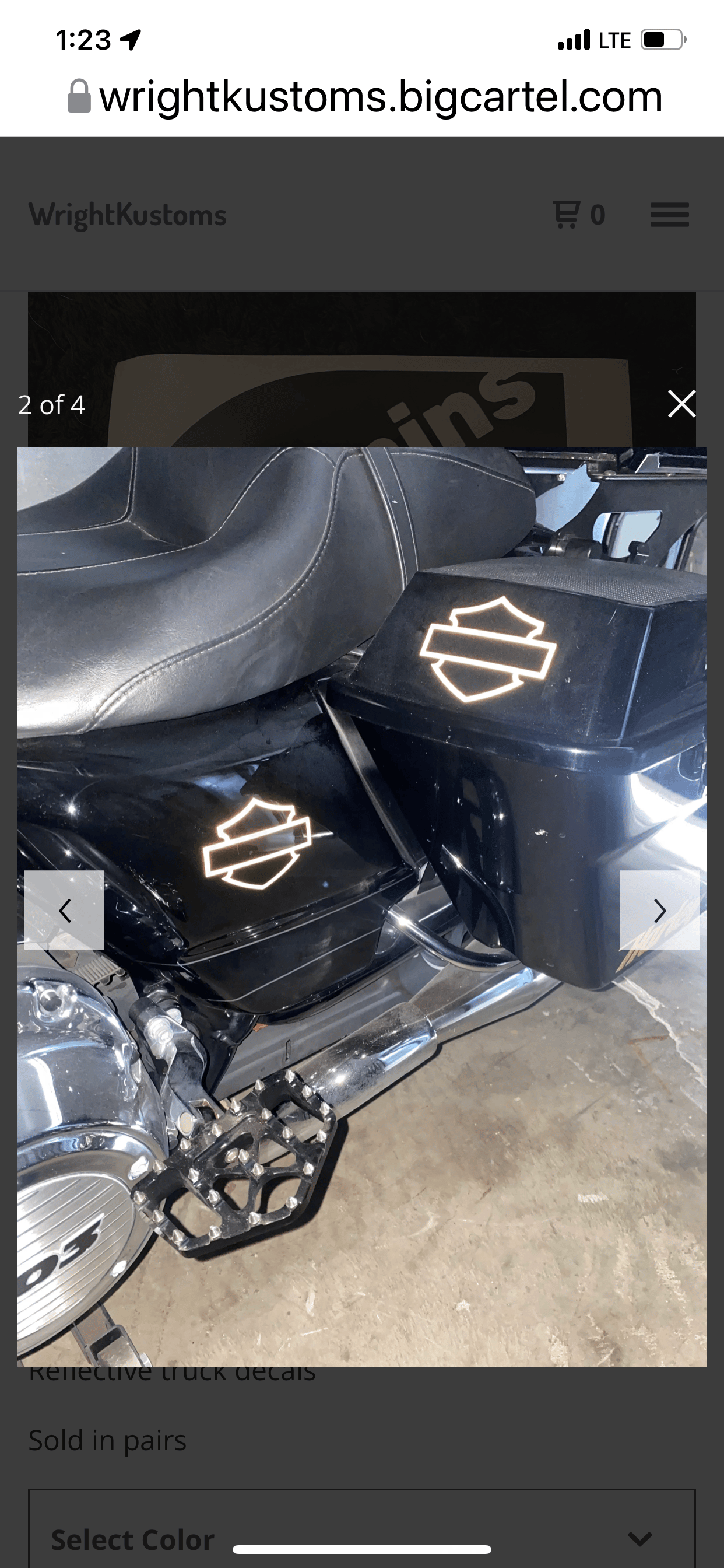 Reflective Bar and Shield | WrightKustoms