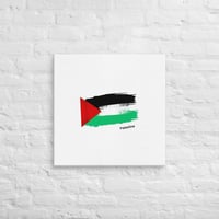 Palestine Flag Canvas