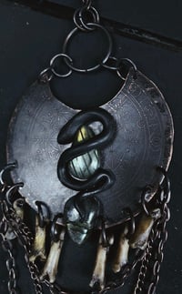 Image 1 of Relic talisman with toe bones 
