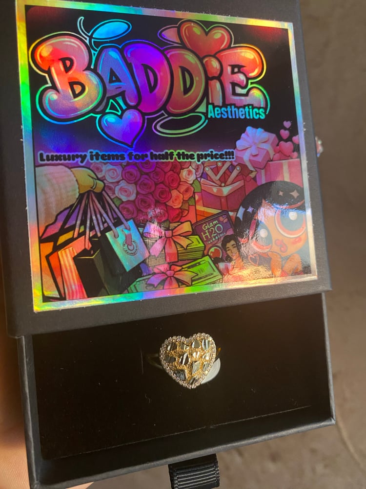 Image of Nugget Heart Ring