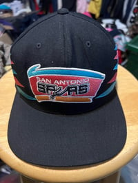 Image 1 of San Antonio Spurs Diamond Cut SnapBack Hat