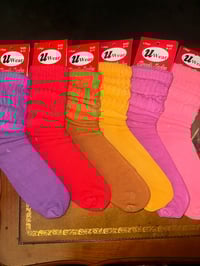 Image 7 of Cozy Cute Slouch  Socks 