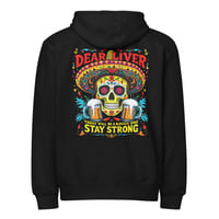 Image 1 of Premium full zip hoodie ( Day Of The Dead )