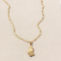 Image 2 of Praying Hands Necklace