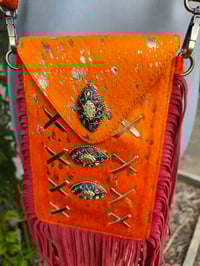 Image 4 of Yellowstone mobile bag - Orange gold