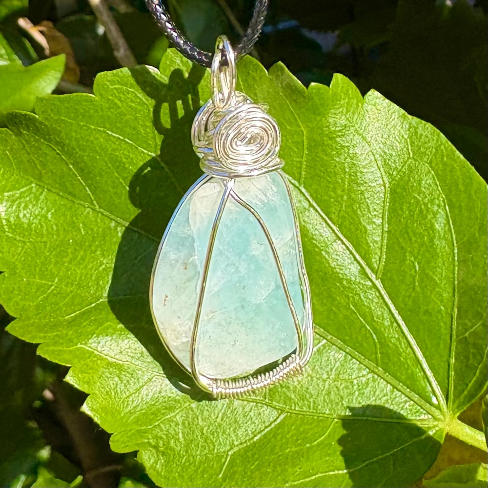 Image of aquamarine pendant