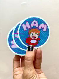 Image 2 of Ponyo 3” Sticker or Magnet