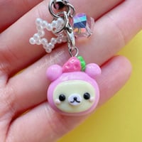 Image 2 of Rilakkuma Korilakkuma - Polymer Clay Phone Charm