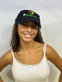 Image 3 of Guyana 🇬🇾 Feteran vintage dad hat w/side heartbeat 