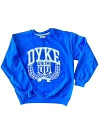 Image 1 of DYKE university sweatshirt 