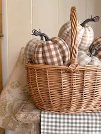 Image 1 of Large Basket with Handle